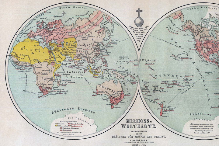 Missions-Weltkarte (1869)