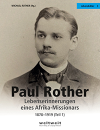 Buchcover mit einem Portraitfoto von Paul Rother
